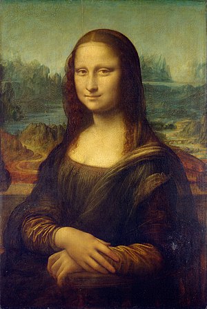 The Mona Lisa, a masterpiece by Leonardo da Vinci; A prime example of a non-fungible asset