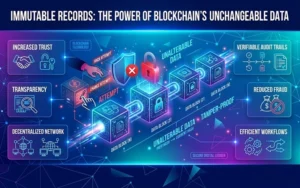 Immutable Records: The Power of Blockchain's Unchangeable Data